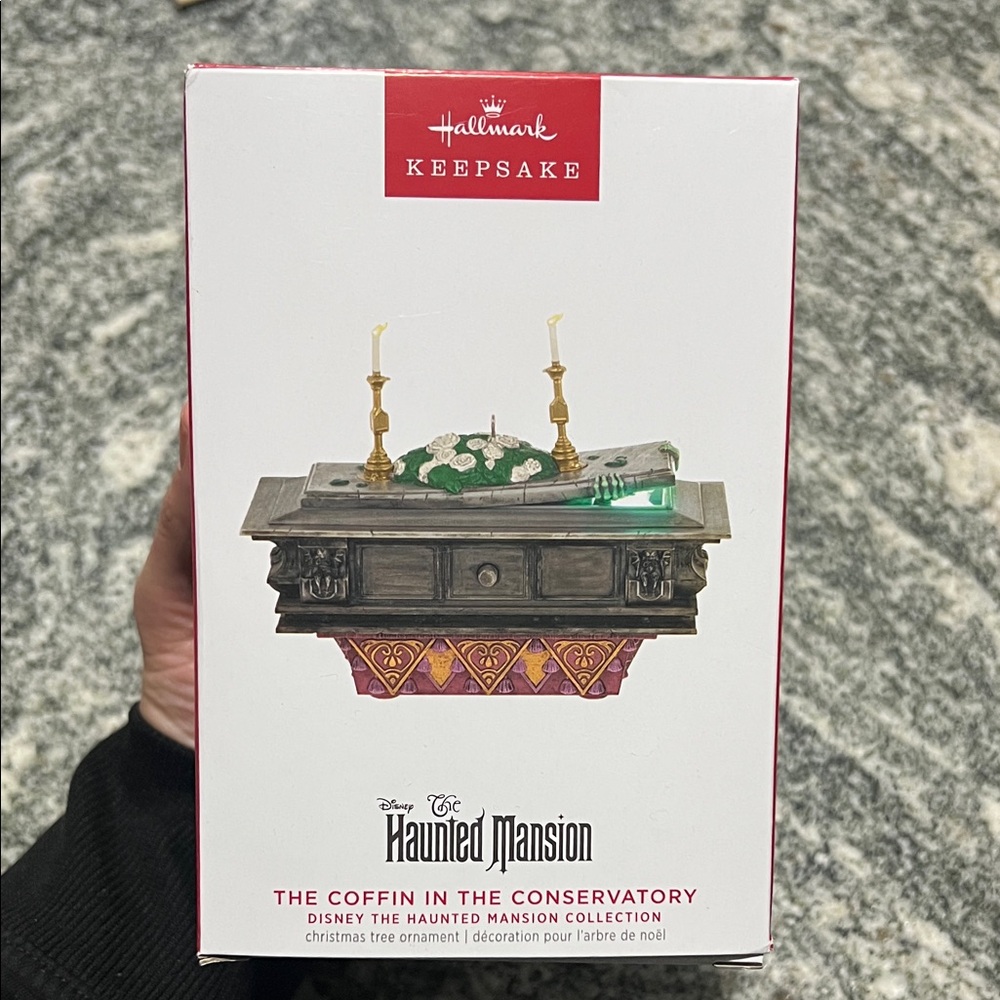 Hallmark Keepsake Disney The Haunted Mansion Collection Ornament - The Coffin